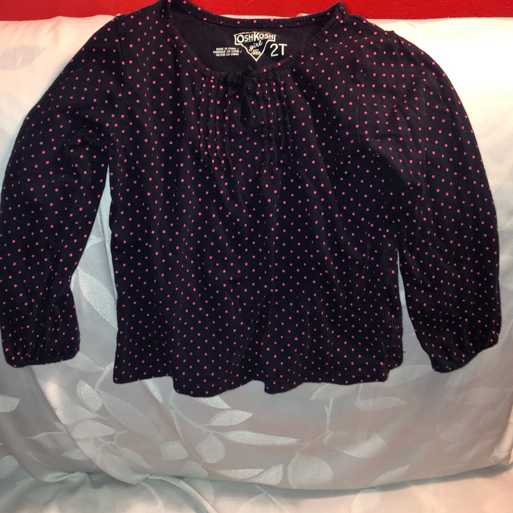 Oshkosh long sleeve shirt 2t